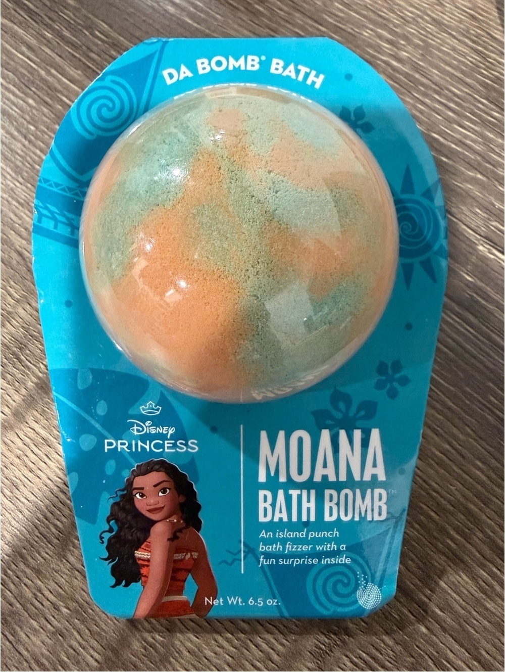Da Bomb Moana Bath Bomb 6.5 oz NEW